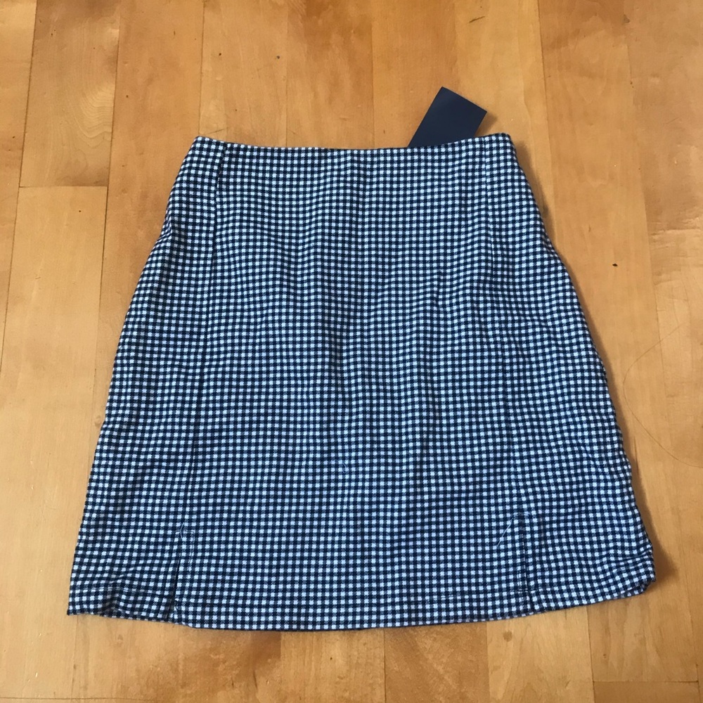 Brandy Melville Checkered Plaid Cara Skirt NWT